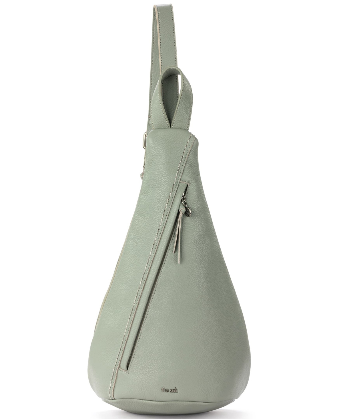 Women's Geo Sling Leather Backpack - Meadow