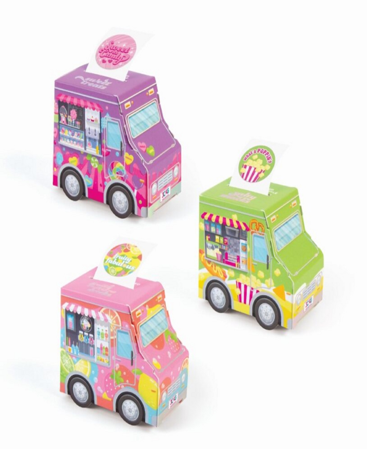 Make It Real Food Truck Festival Sticker Set In No Color