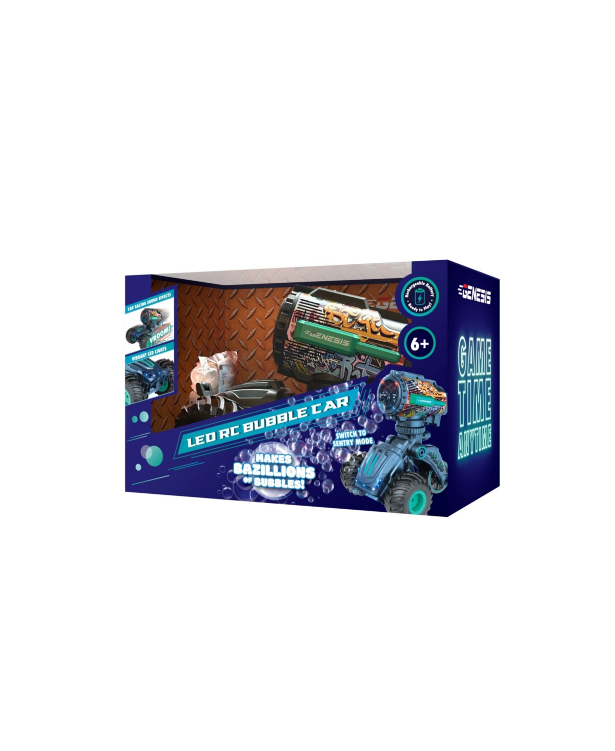 Genesis Urban Legends Led Rc Bubble Car In Blue