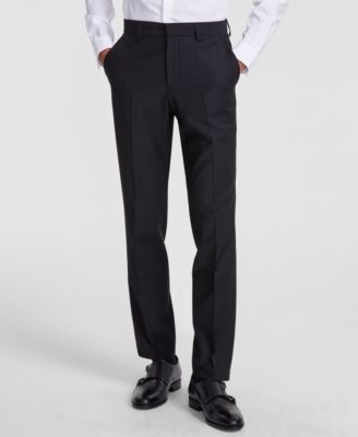 Men Modern-Fit Wool Blend Suit