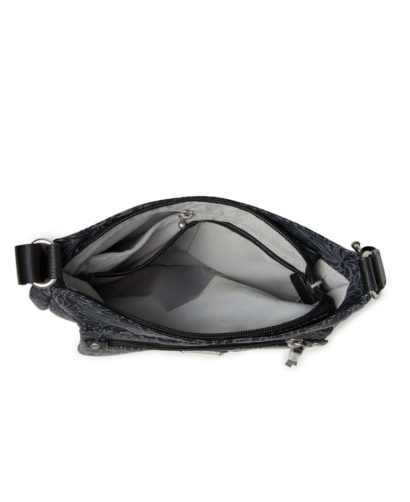Женская сумка Baggallini Uptown with RFID Wristlet, цвет: Чёрный — фото 10