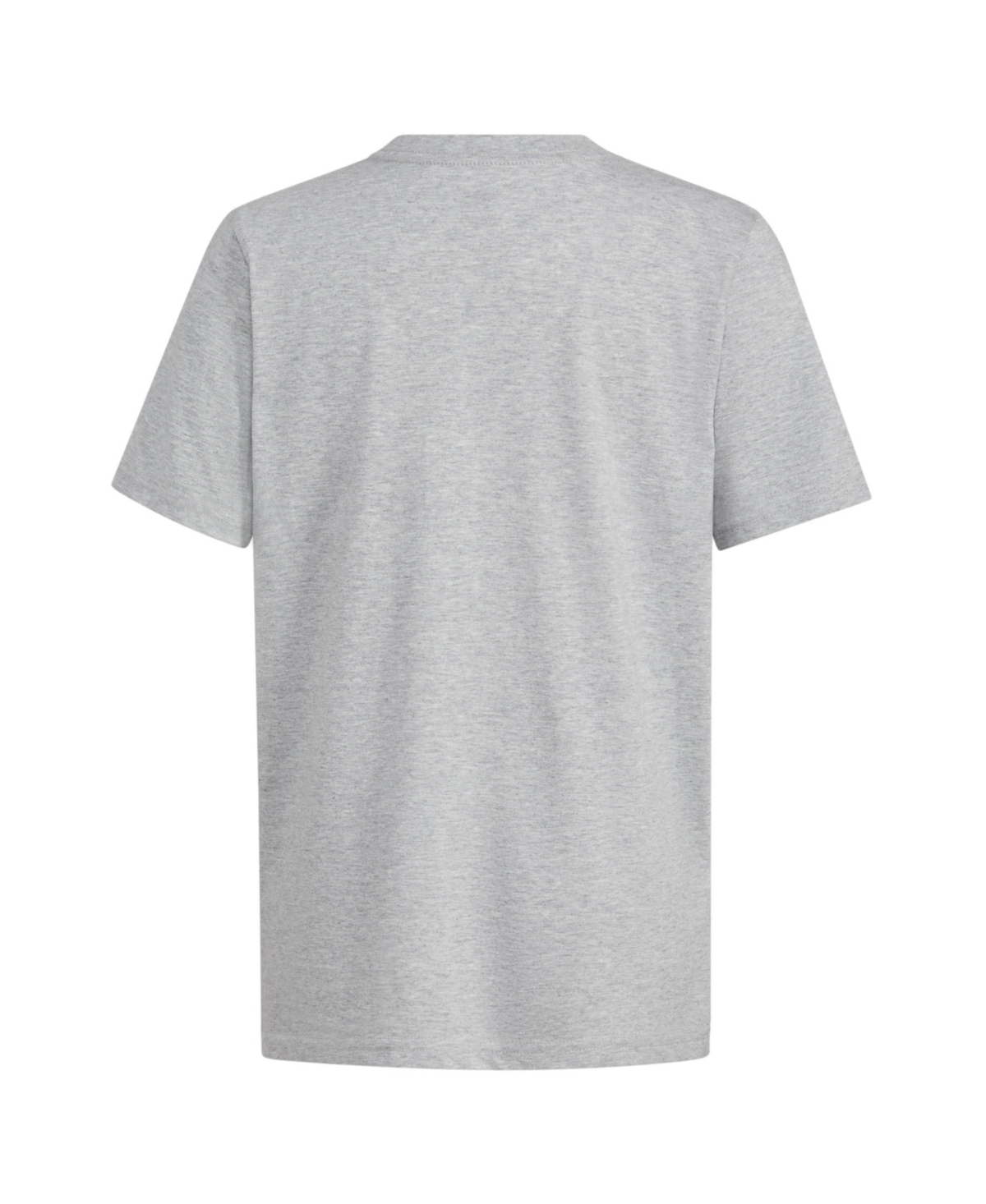 adidas Big Boys Short Sleeve Chrome Logo Heather T-Shirt