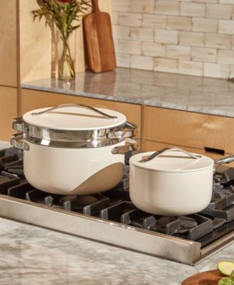 Nonstick Stainless Steel 6.5-Qt. Dutch Oven Steamer