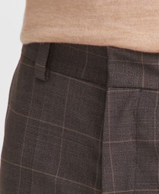 Men's Modern-Fit Solid Suit Separate Pants