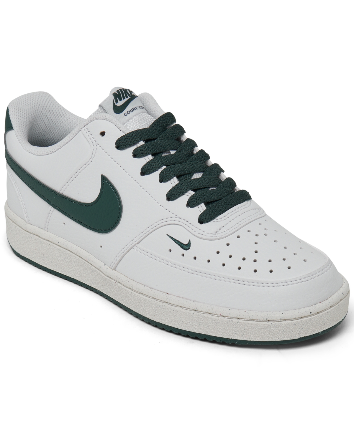 Nike Women's Court Vision Low Next Nature Casual Sneakers from Finish Line - Stadium Green, Sail