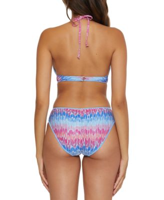 Shop Becca Womens Joshua Tree Halter Bikini Top American Bottoms In Multi