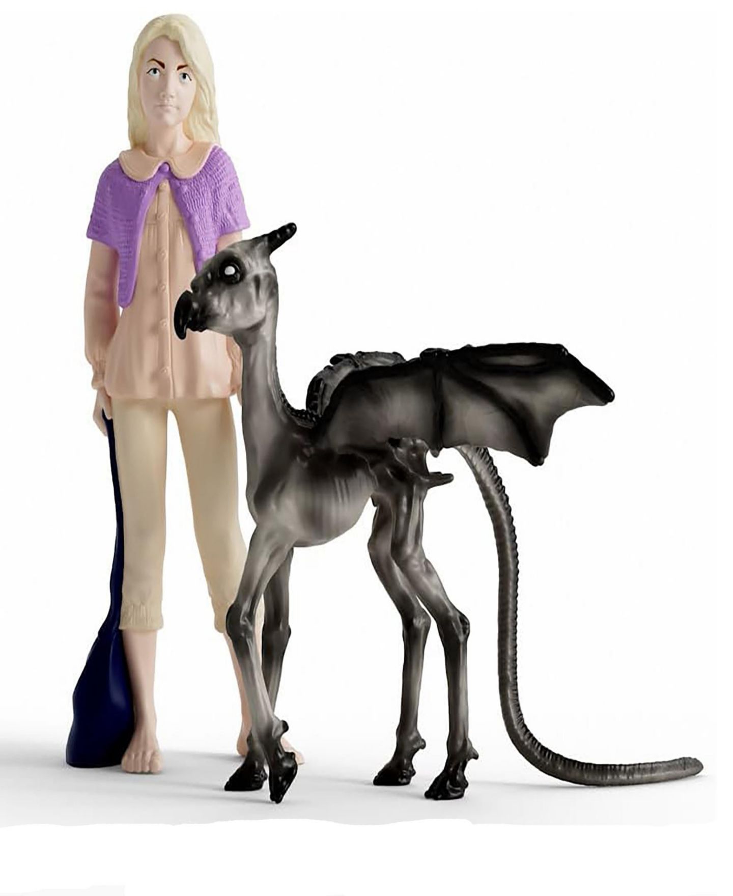 Детские фигурки Schleich Luna Lovegood Baby Thestral 2-Piece Figurine Set, Ages 6+ — фото 6