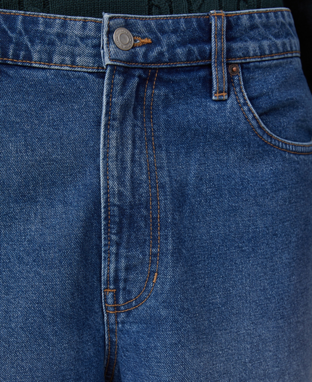Shop Cotton On Men's Denim Jort In Blue