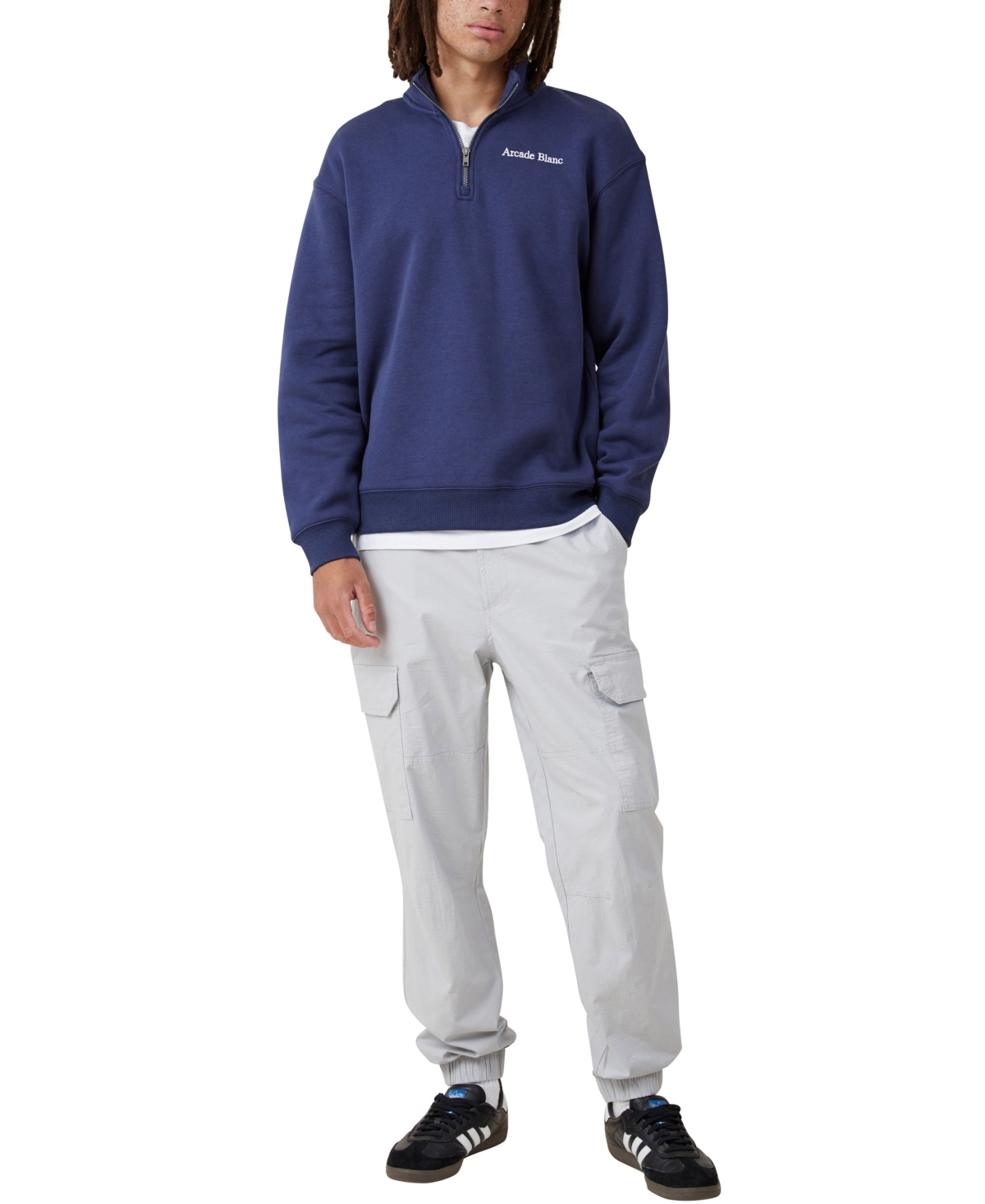 Shop Cotton On Men's Ripstop Jogger In Grey
