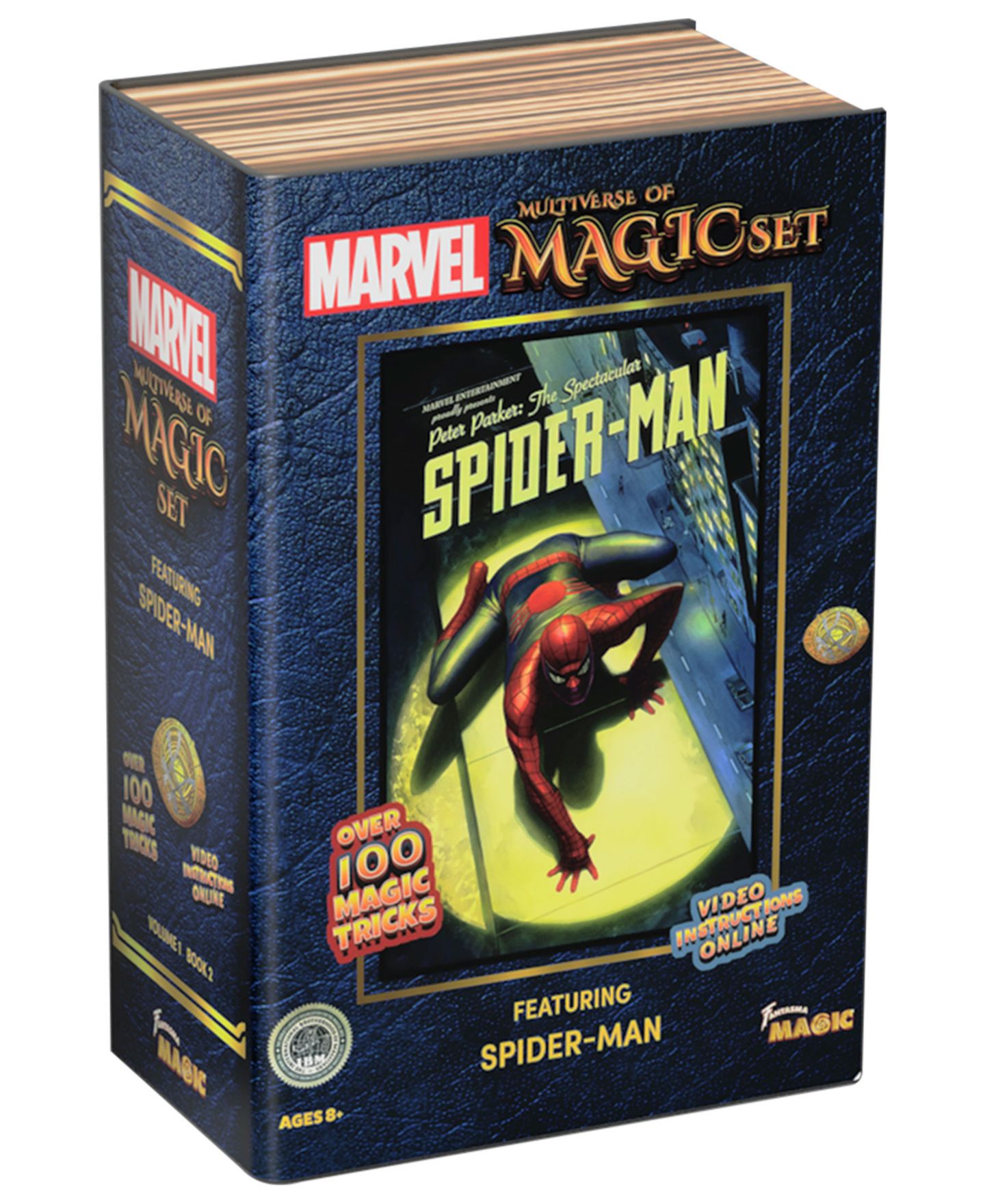 Детские игрушки Fantasma Marvel Magic Comic Book Set Spider-Man over 100 magic tricks. Vol. 1 2 — фото 2