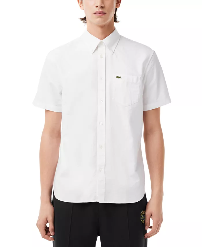 Men's Short Sleeve Button-Down Oxford Shirt - thumbnail 7