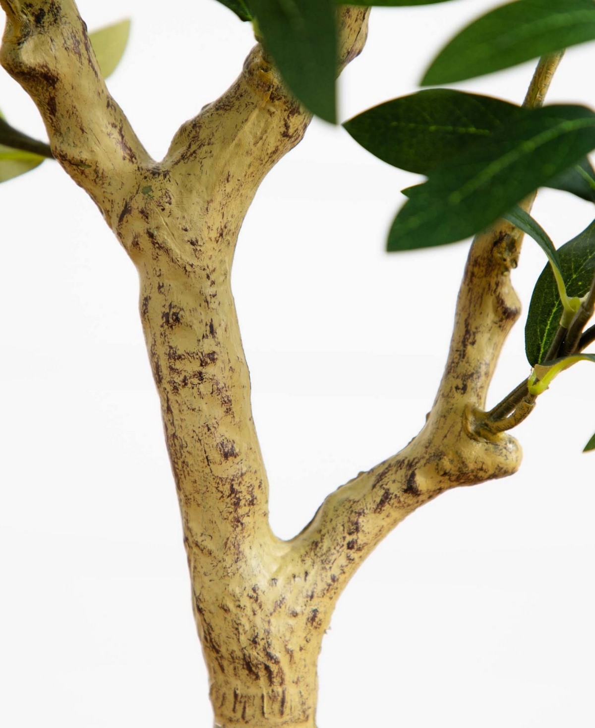 Shop Nearly Natural 4ft. Artificial Olive Tree In Green