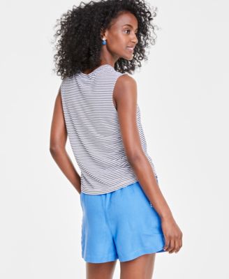 Women's Side-Cinched Muscle Tank, Created for Macy's