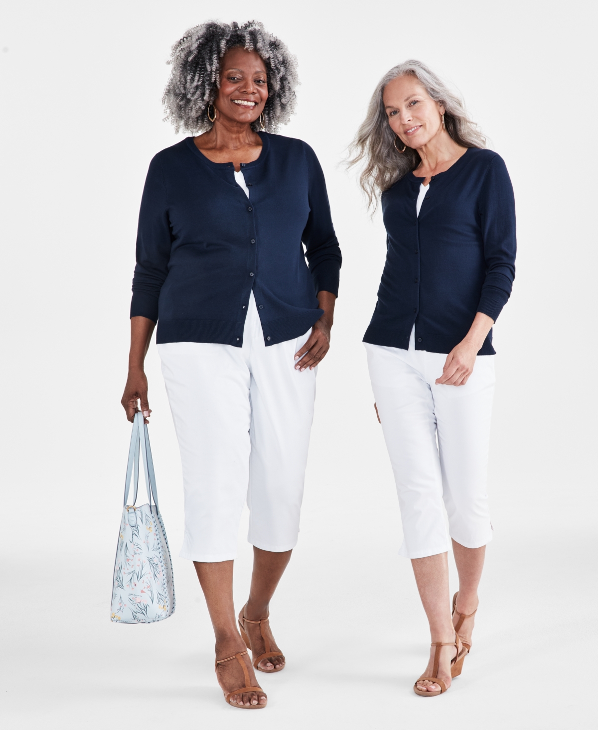 STYLE & CO WOMEN'S BUTTON-UP CARDIGAN, REGULAR & PETITE, CREATED FOR MACY'S 