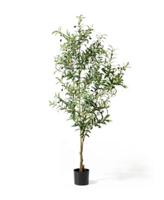 6ft. Faux Olive Tree in Pot