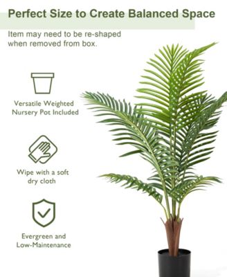 3.5ft. Faux Areca Palm Tree in Pot