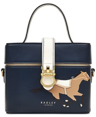 Radley London Kentucky Derby Mini Leather Flapover Shoulder Bag