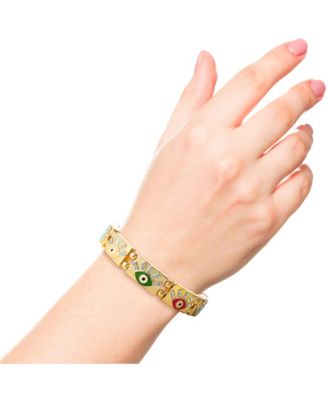 Womens Evil Eye Bracelet - Gold-Tone Evil Eye Bracelets for Women