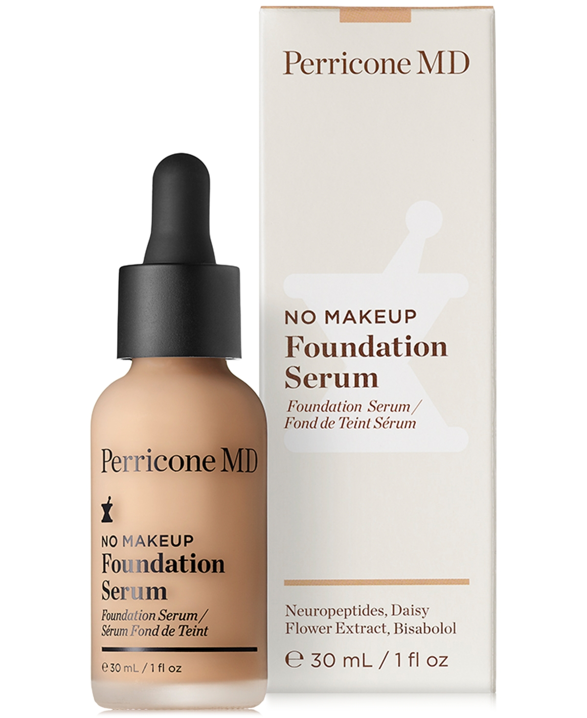 Shop Perricone Md No Makeup Foundation Serum, 1 Oz. In Ivory