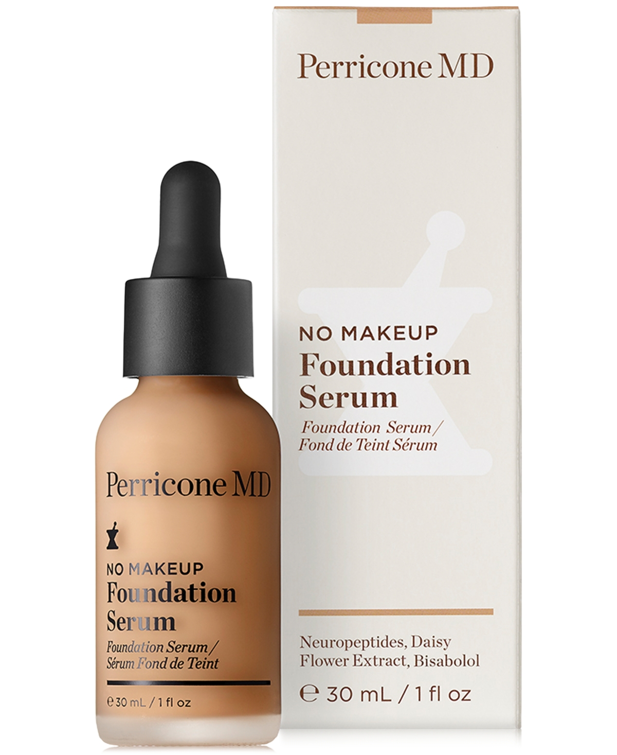 Shop Perricone Md No Makeup Foundation Serum, 1 Oz. In Nude