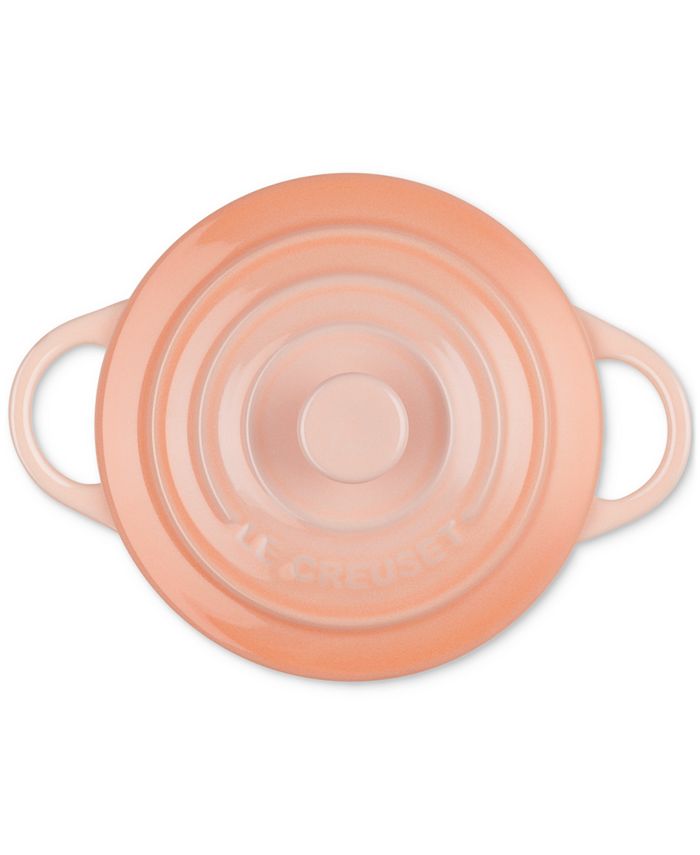 Le Creuset Stoneware Mini Round Cocotte with Lid - Macy's