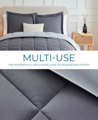 Premium All Season Quilted Down Alternative Comforter, Queen