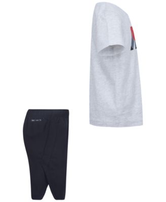Boys' 4-7 Crewneck T-Shirt and Woven Shorts, 2-Piece Set