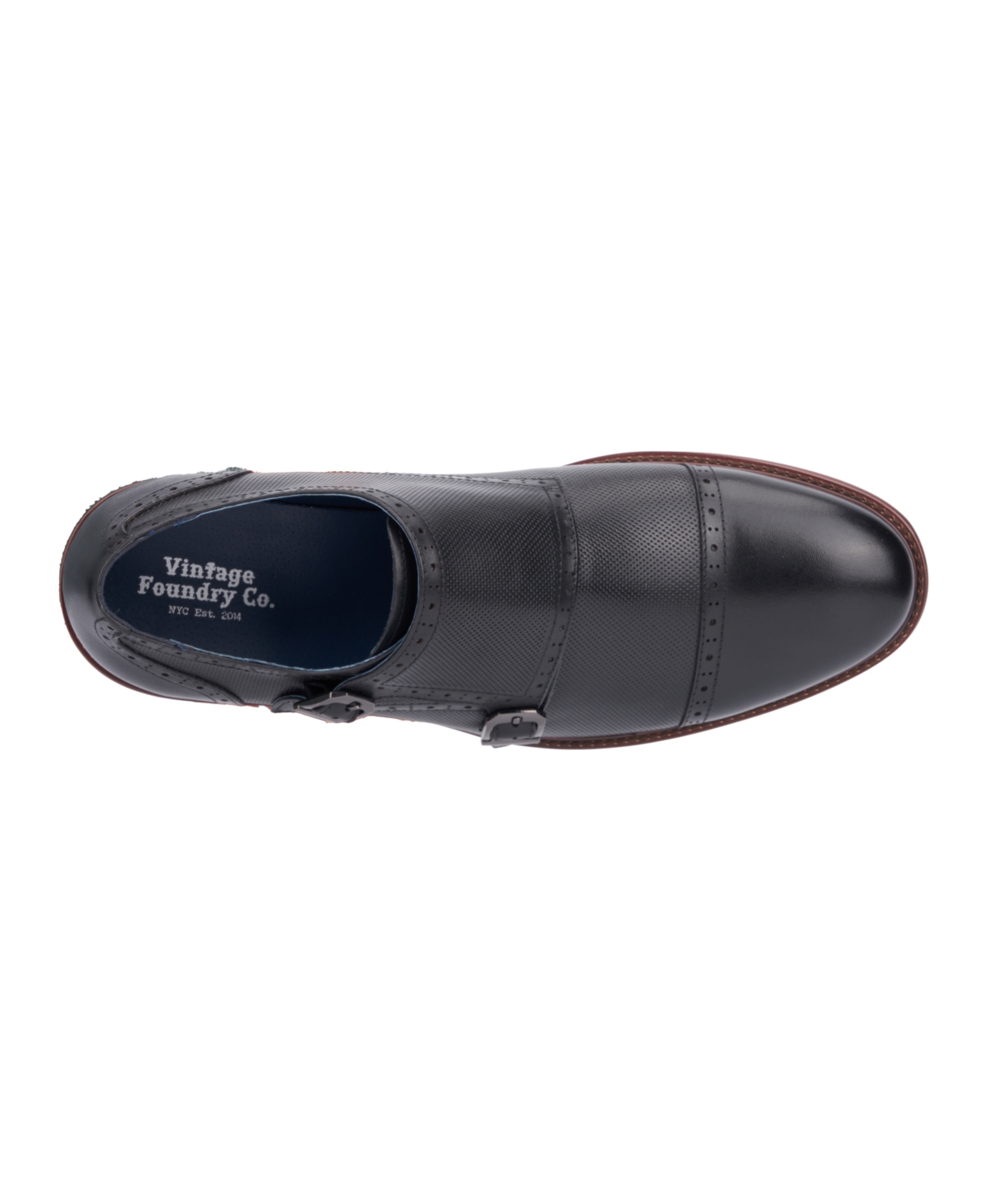 Vintage Foundry Co Men's Morgan Monk Strap Shoes