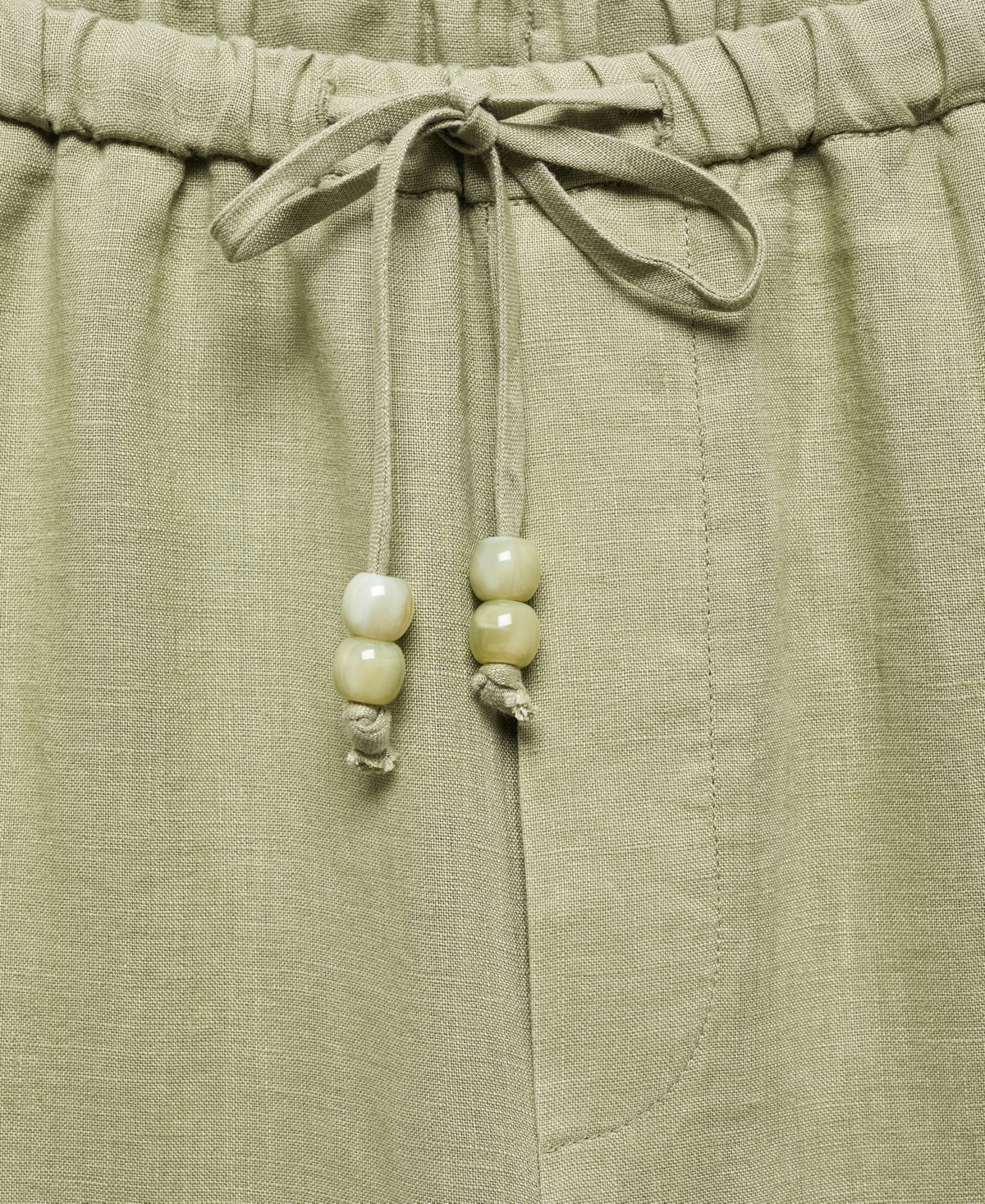 Mango Women's 100% Linen Pants