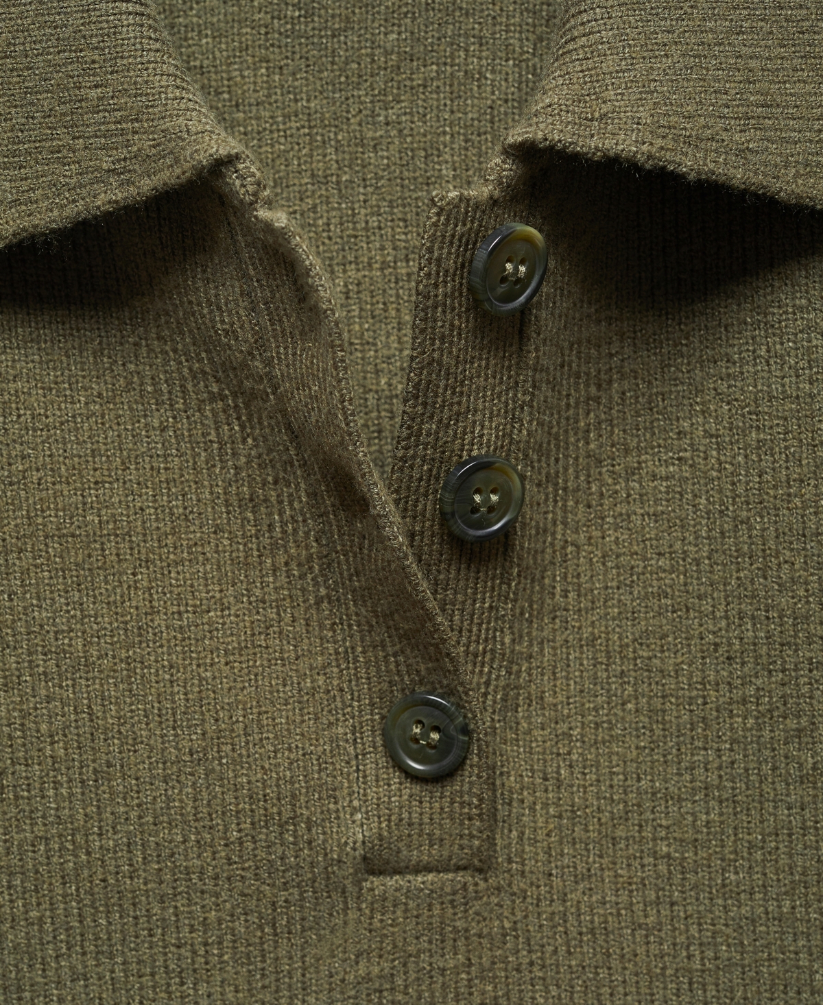 Shop Mango Women's Button Collar Knitted Vest In Light Beig