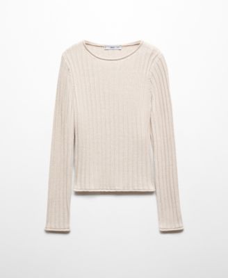 Women's Ribbed Knit Sweater