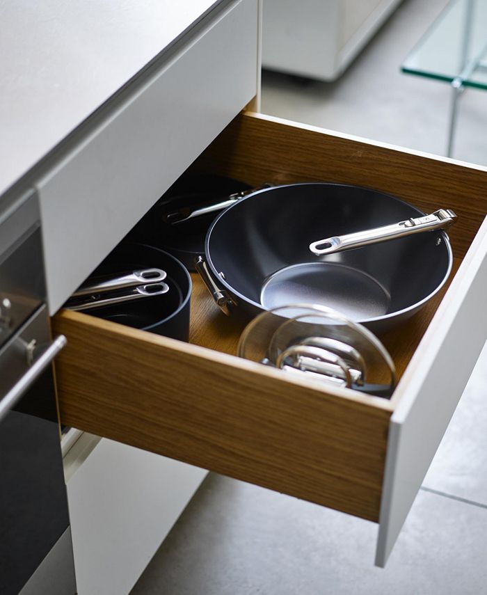 Joseph Joseph Space Ceramic Nonstick 12.5" FoldingHandle Wok Macy's