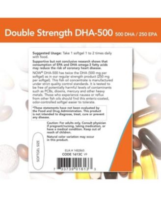 DHA-500 Double Strength, 180 Softgels