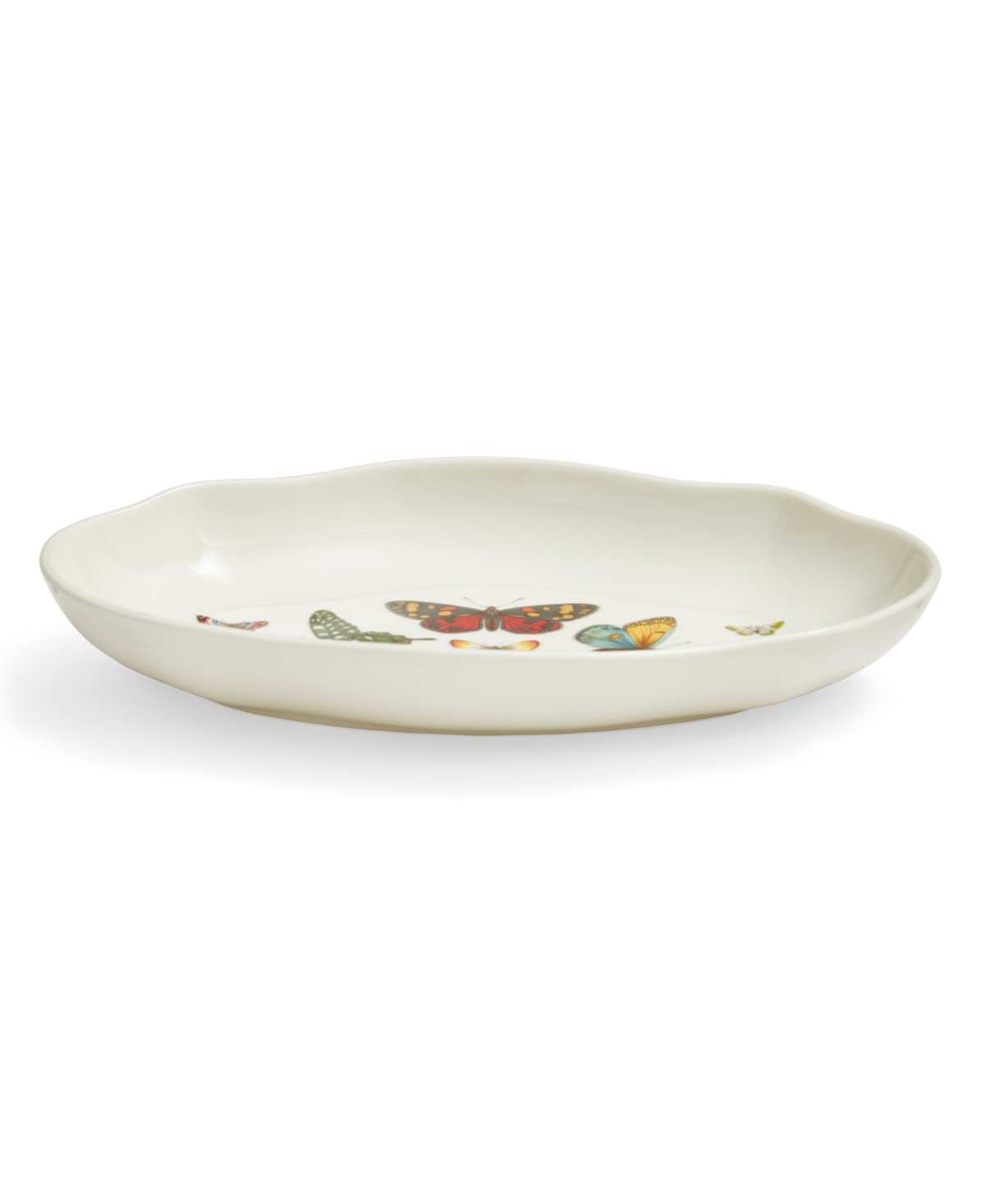 Portmeirion Botanic Garden Harmony Pickle Dish Set Of 2 In White