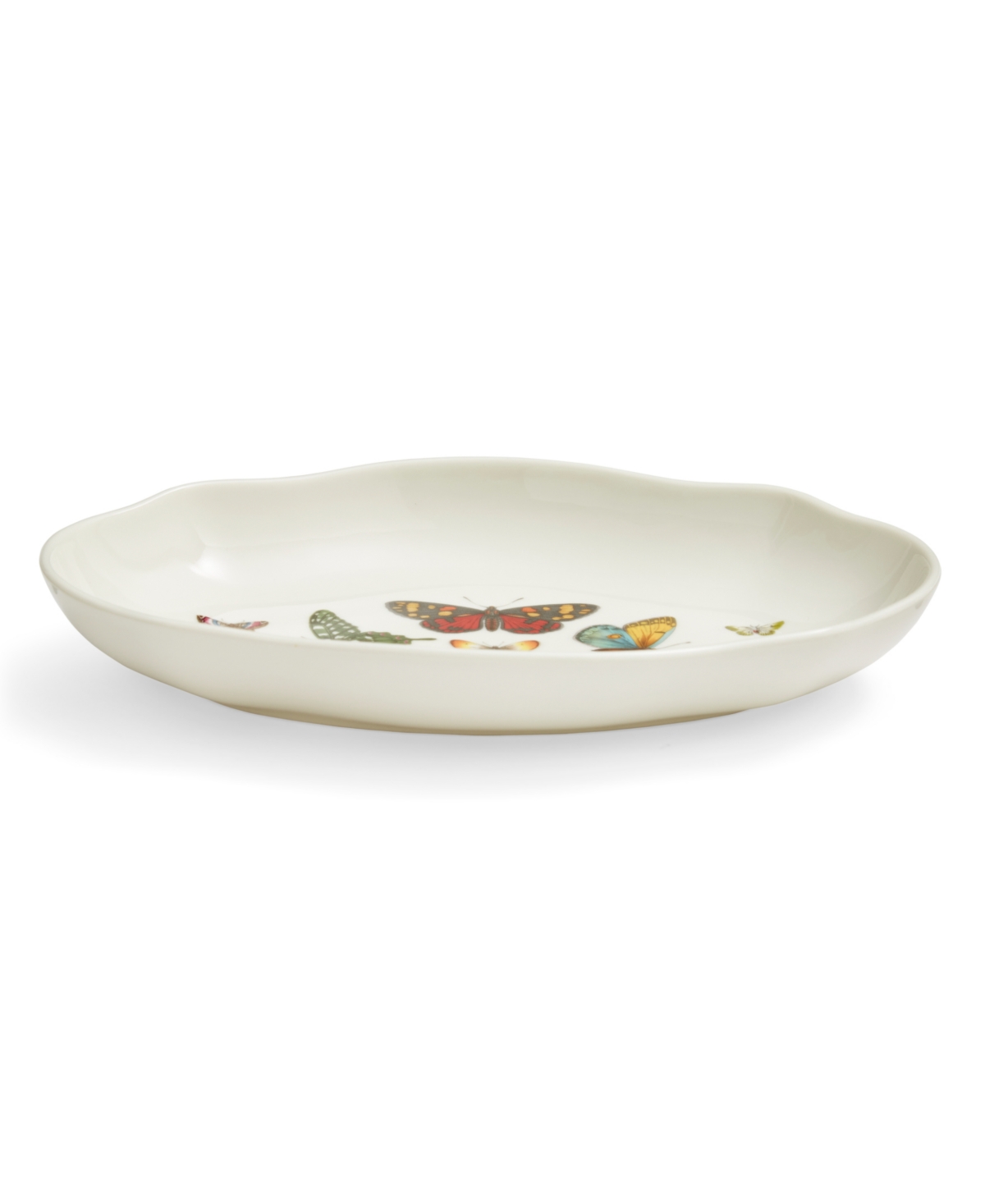 Shop Portmeirion Botanic Garden Harmony Pickle Dish Set Of 2 In White