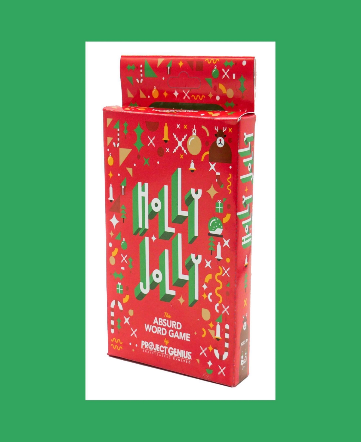 Project Genius - Holly Jolly Holiday Word Game In Multi