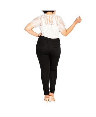 Plus Size Asha Regular High Rise Skinny Jean