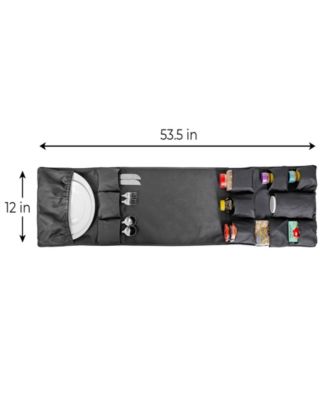Mini Fridge Organizer with 12 Pockets 53.5" x 12"