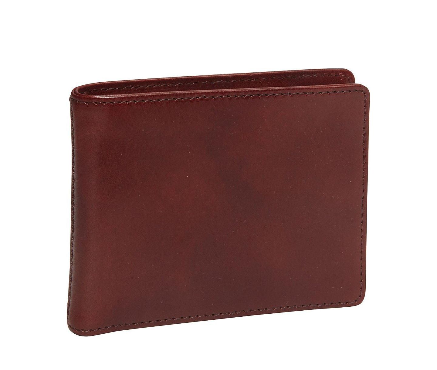 Мужской кошелёк Bosca Old Leather Executive I.D. Wallet, Dark Brown — фото 1