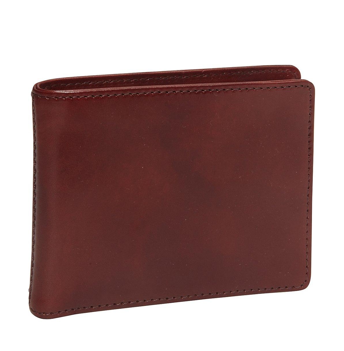Men's Executive Wallet in Old Leather - Rfid - Dark brown