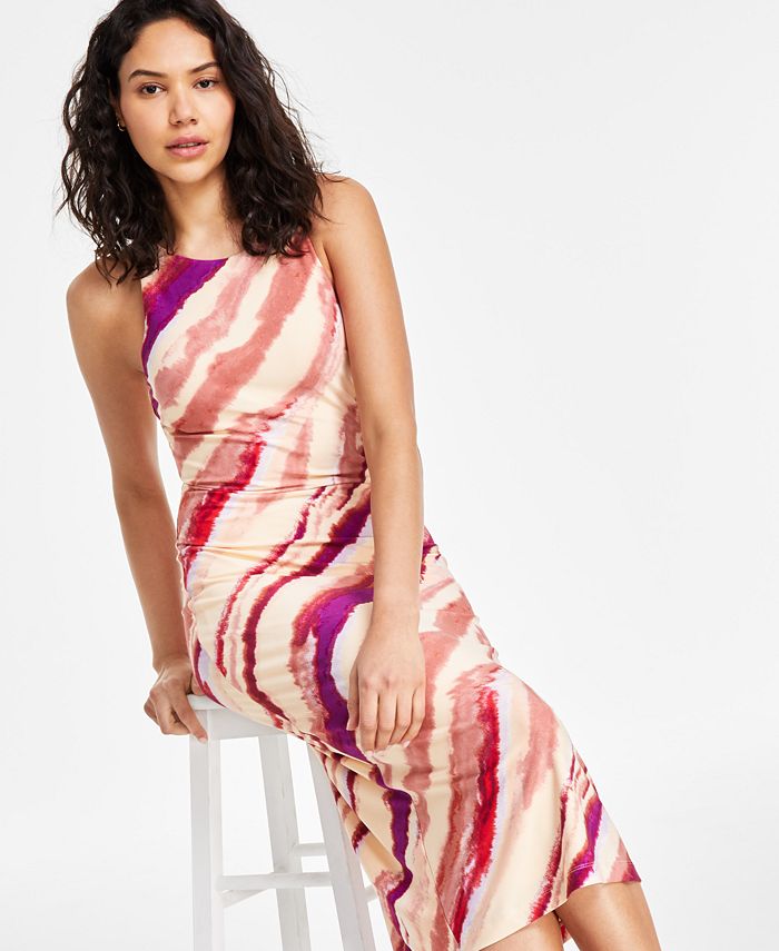 Macy's RACHEL Rachel RoyWomen's Gilian Collared Midi Dress