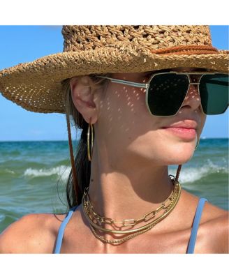 Carla Paper Clip Chain Necklace