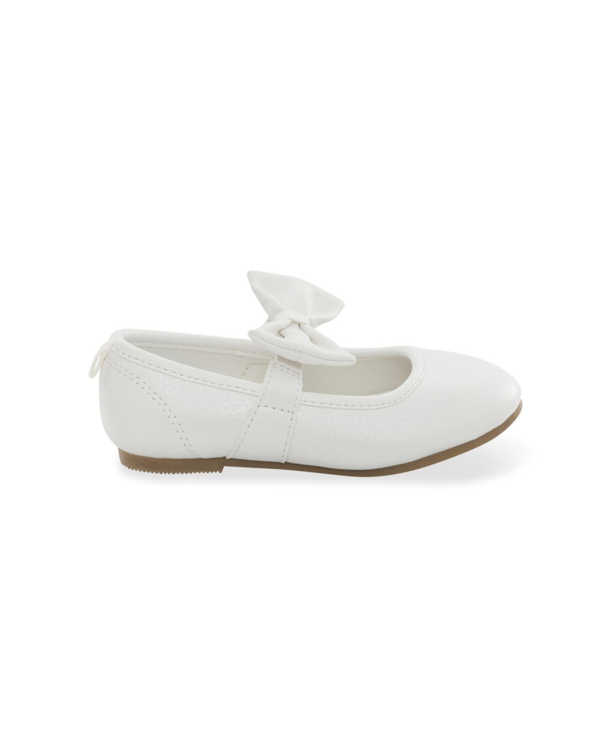 Shop Carter's Little Girls Classy Slip On White Shoe