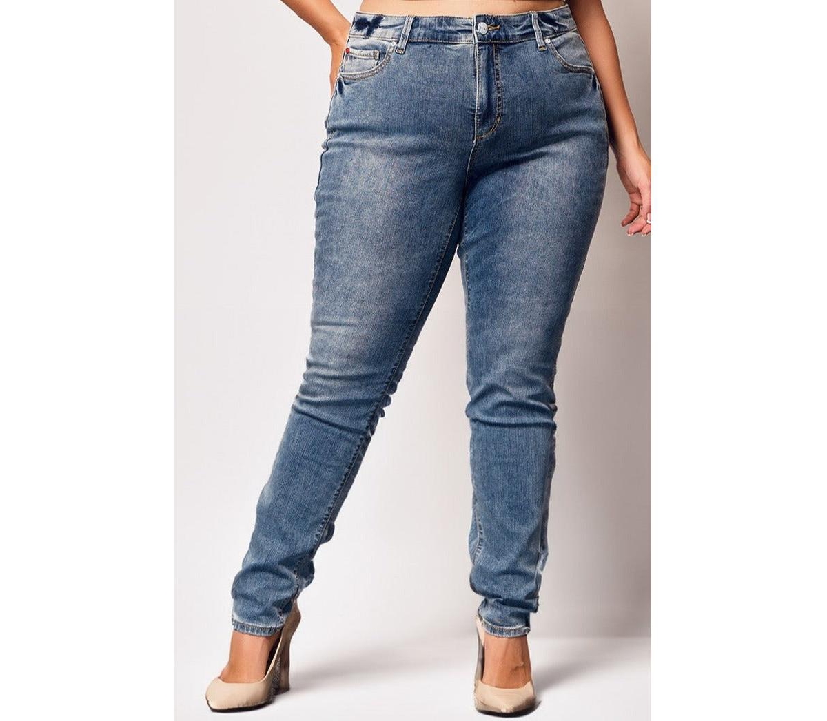 Plus Size High Rise Skinny Jeans - Briar