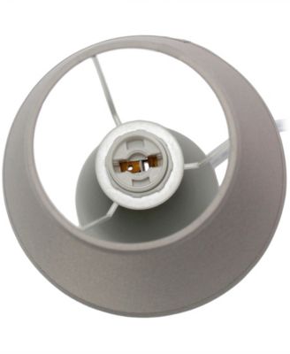 Nauru 9.45" Traditional Petite Ceramic Oblong Bedside Table Desk Lamp Two Pack Set, Tapered Drum Fabric Shade 