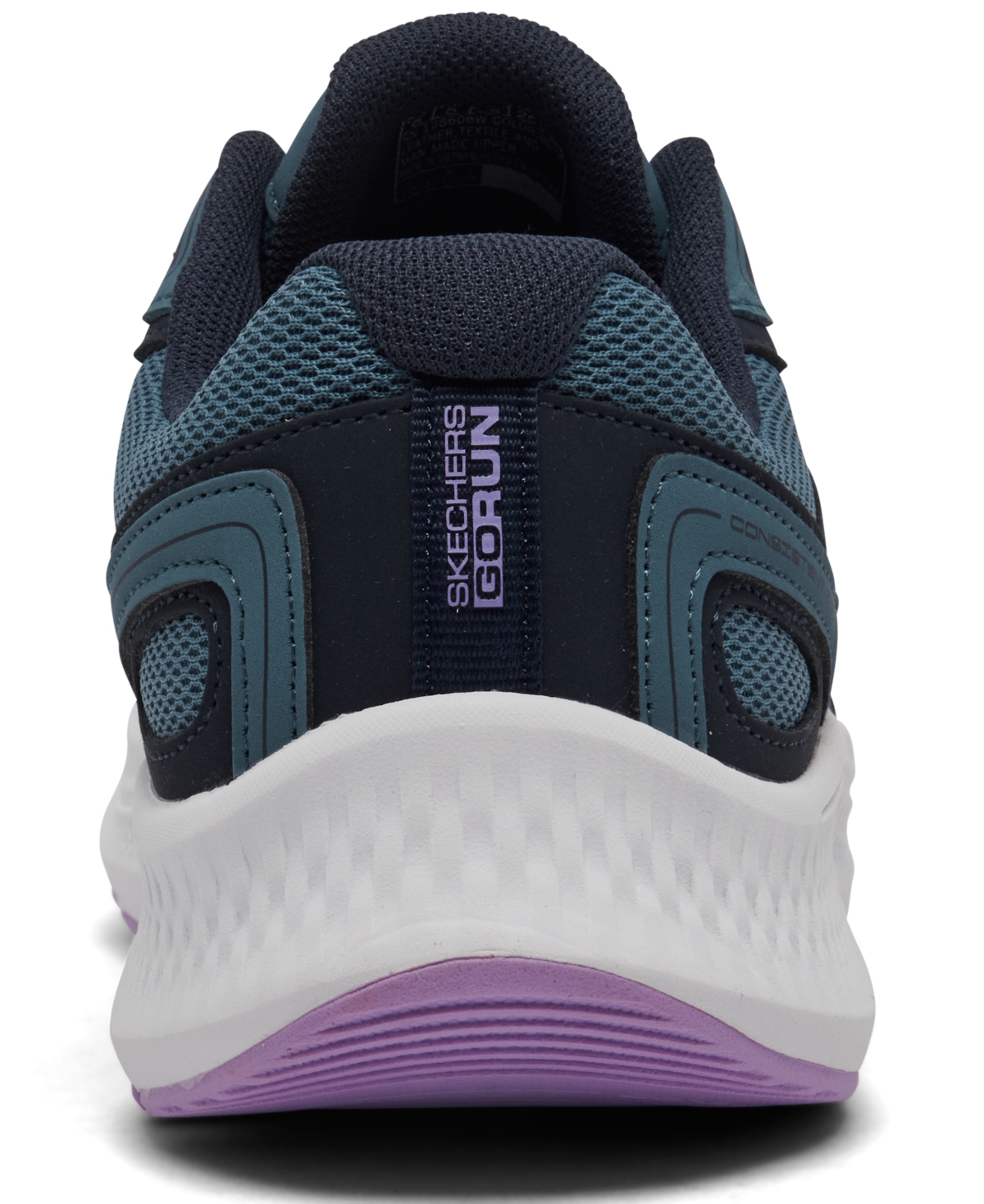 Skechers Women's Go Run Consistent 2.0 - Advantage Wide Width Running Sneakers from Finish Line -Purple
