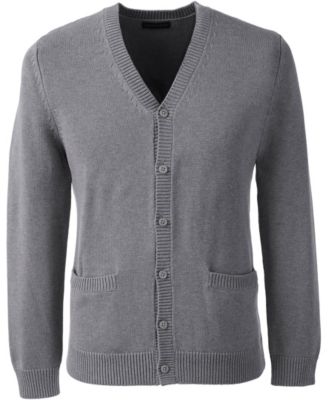 Men's Cotton Modal Button Front Cardigan Sweater