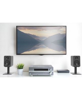 YUP4 Passive Bookshelf Speakers with 1" Silk Dome Tweeter and 4" Kevlar Woofer - Pair