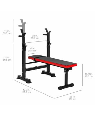 Adjustable Weight Bench with 330 Lbs.