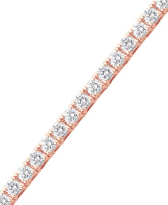 Lab Grown Diamond Tennis Bracelet (5 ct. t.w.) in 14k White, Yellow or Rose Gold